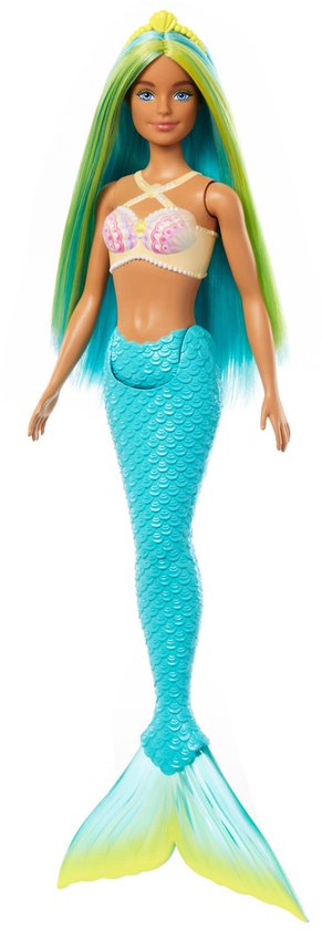Barbie A Touch of Magic - Turquoise zeemeermin staart - Barbiepop