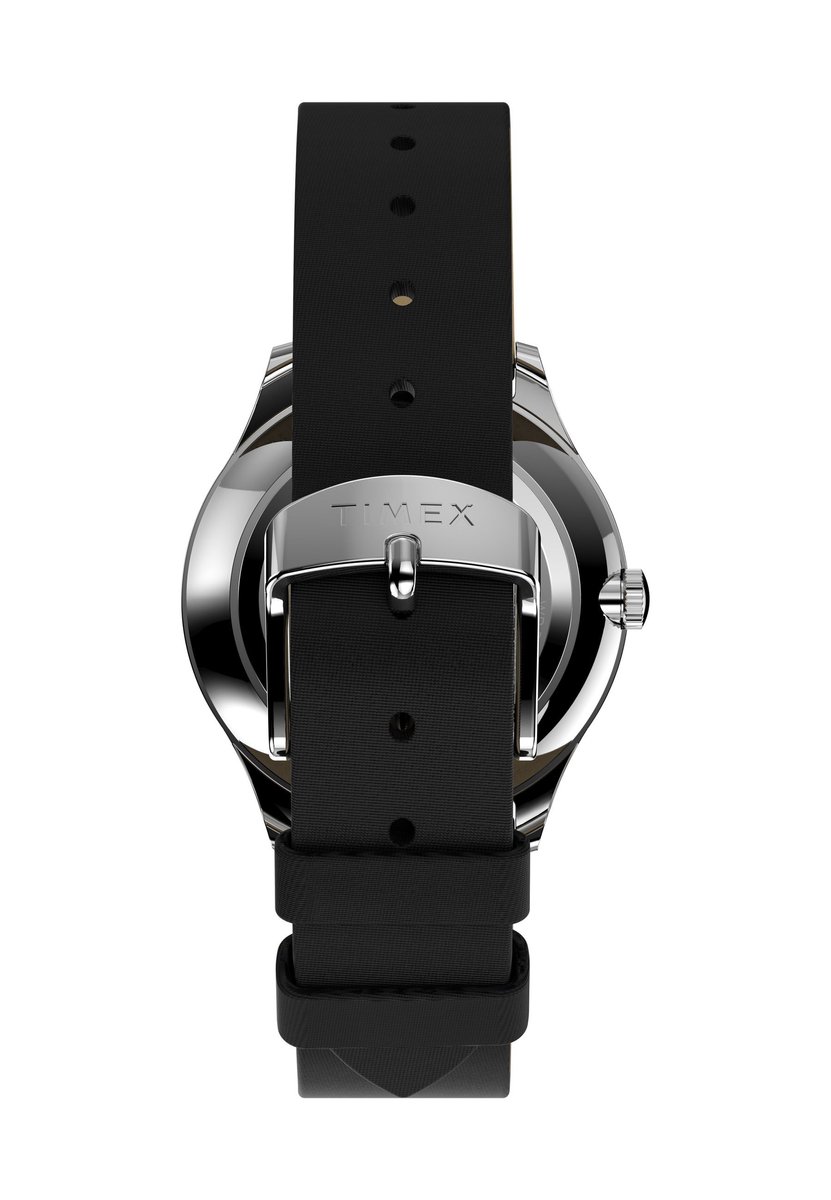 Timex Celestial Opulence Kwarts Analoog Horloge Zilverkleur Case: 100% Low Lead Brass | Armband: 100% Synthetic 32 TW2V01100AJ