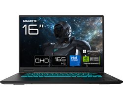 GIGABYTE GAMING A16 PRO DXHG4EECC4SH - Gaming Laptop - 16 inch - RTX 5070 Ti - Core 7 - 32GB/1TB - 165 Hz