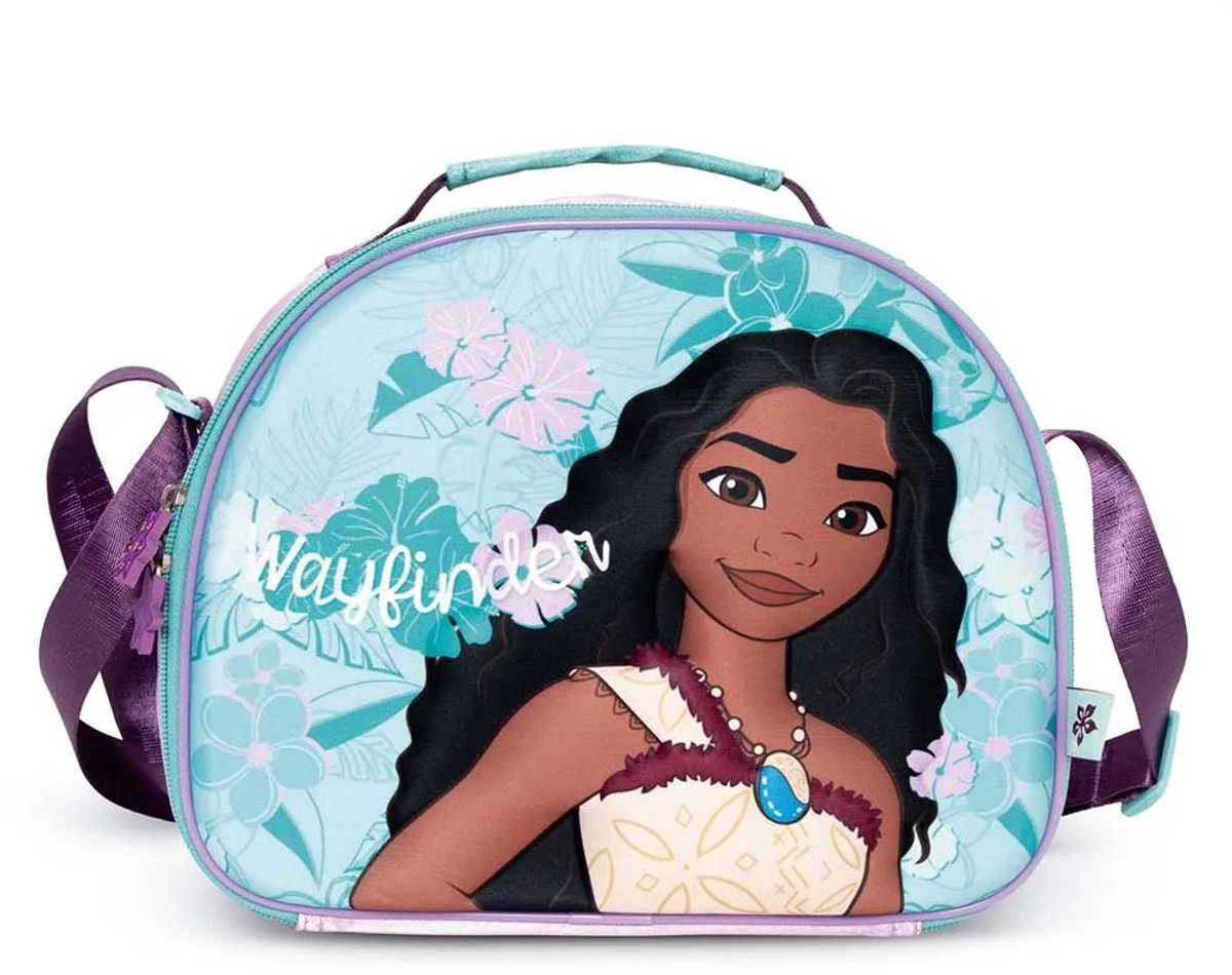Moana 3d 26x21x11 Cm Lunchzak Blauw