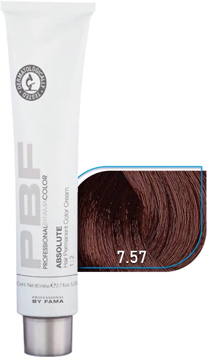 Professional by Fama Permanent Haarfarbe Absolute 7.57 80ML