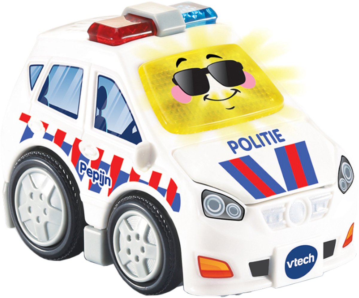 Bol.com VTech Toet Toet Auto’s Pepijn Politie - Interactief Speelgoed - Met Licht en Geluidseffecten - Wit - Cadeau - 1 tot 5 jaar aanbieding