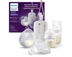 Philips Avent Borstkolf - Handsfree Enkelzijdig + Melkbewaarzakje - SCF543/11 - 11 stuks