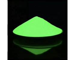 S&D - Poudre Glow - 50 grammes - Vert Jaune - Base de mélange pour peinture fluorescente