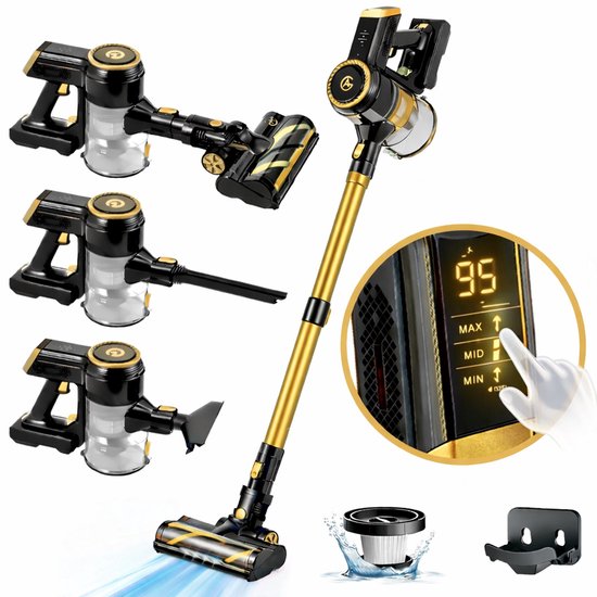 AG4200 Steelstofzuiger Draadloos - Platinum Gold - AG4200 - €77,99