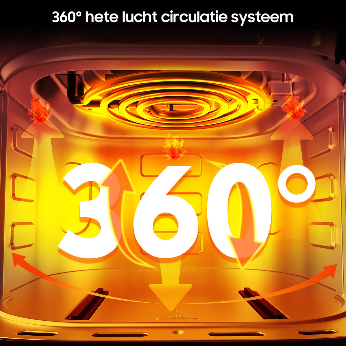 Dewelling XL 625A Airfryer met 2 Lades - afbeelding 2