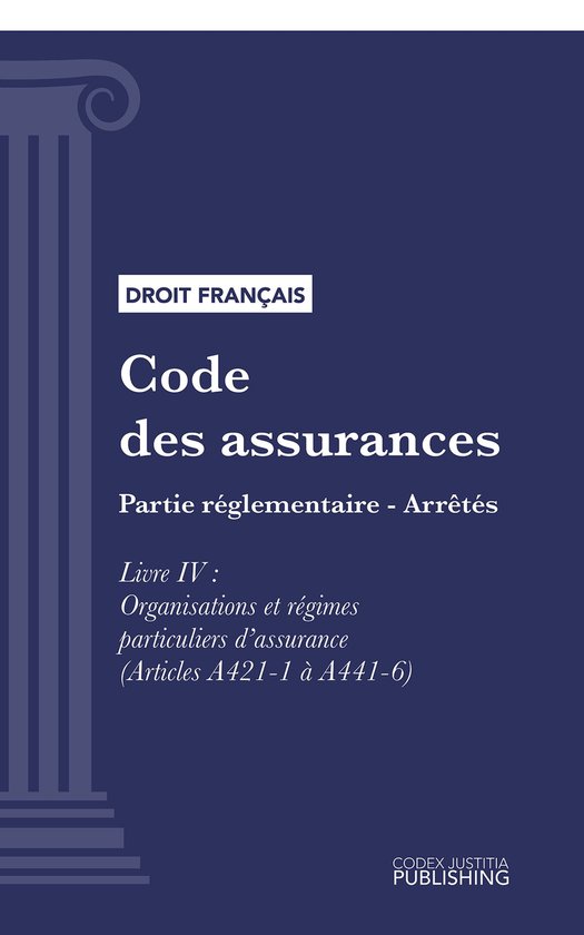 Code des assurances - cover