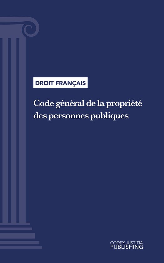 Code général de la propriété des personnes publiques - cover