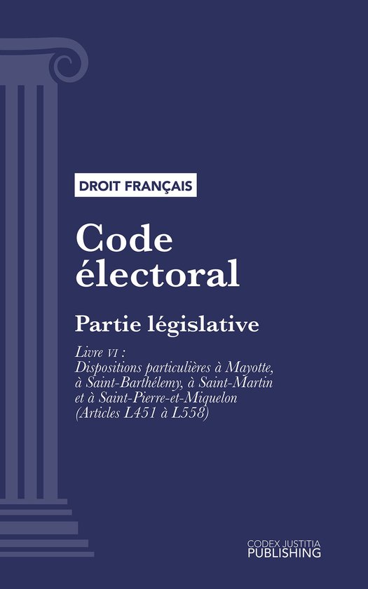 Code électoral - cover