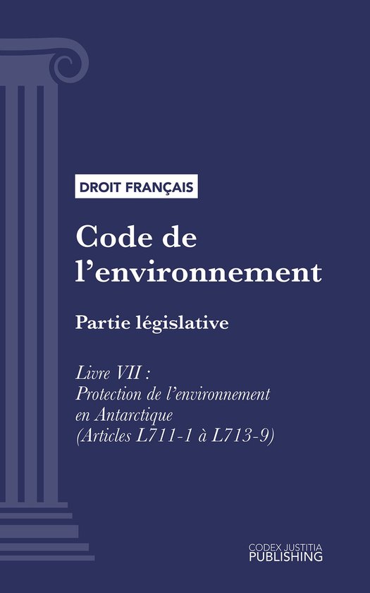 Code de l'environnement - cover