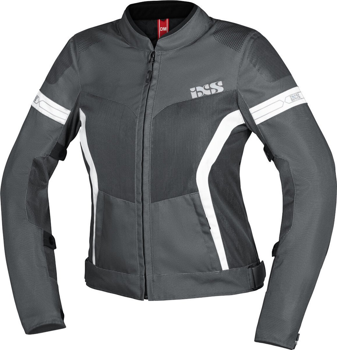 IXS Trigonis-Air Dames Grijs Textiele Motorjas - Jas