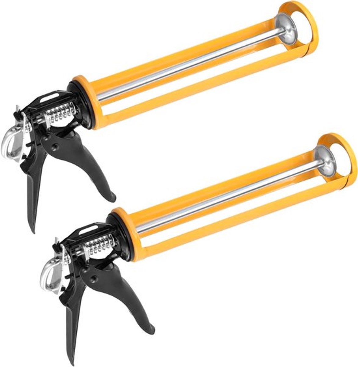 Siliconenkitpistool voor Heavy Duty Sealant Applicaties in Geel, 2 stuks