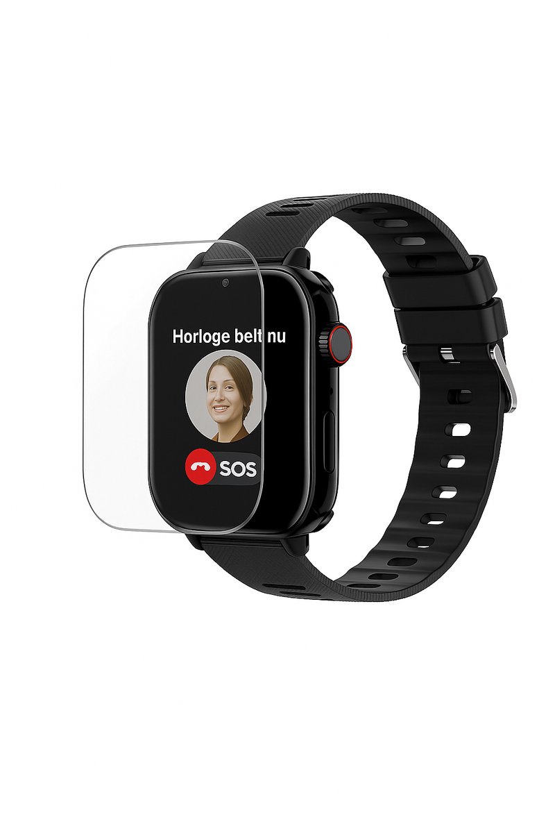 PersonalClick Screenprotector Alarm Horloge PC24