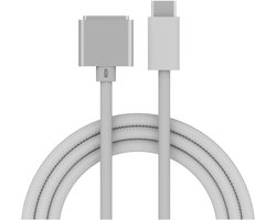 USB-C naar Magnetische 3 Oplaadkabel van MMOBIEL – 2m 140W Snel Opladen Kabel – Adapterkabel voor MagSafe 3 Geschikt voor MacBook Air/Pro – Type-C Veilige Snellaadkabel – Wit
