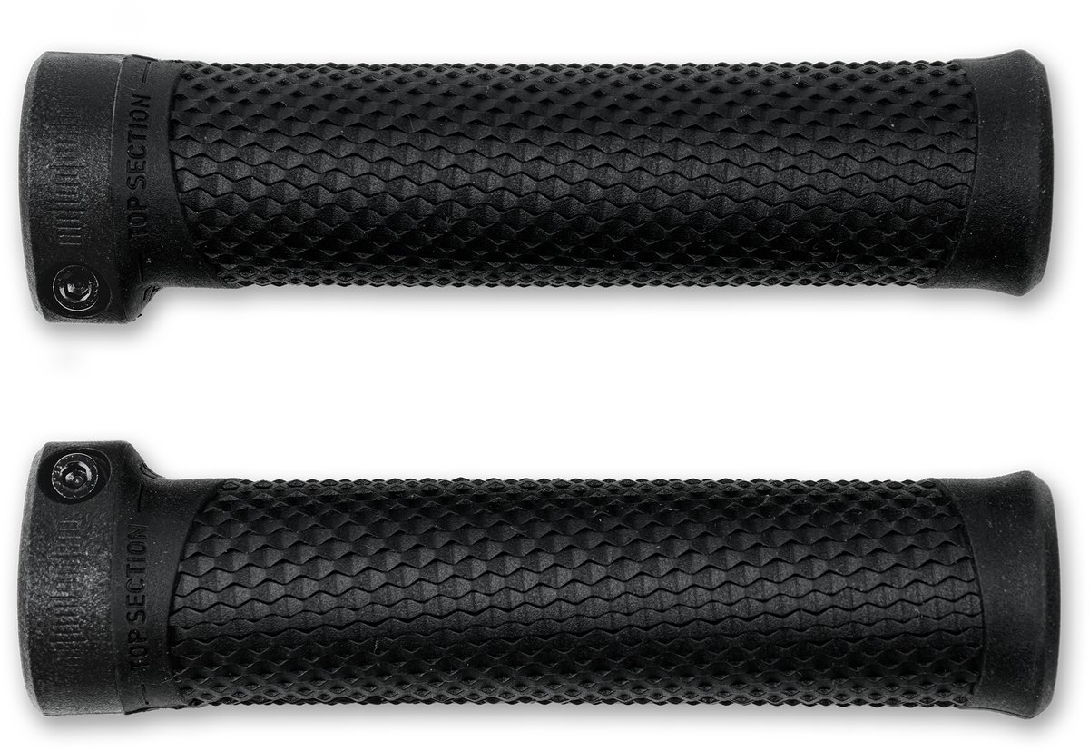 Acid Grips React Pro - fietshandgrepen - ergonomisch - mountainbike - zwart