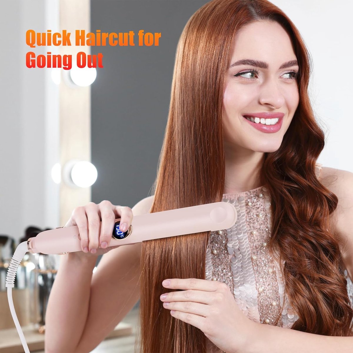 BeltAvenue Stijltang en Krultang 2 in 1 met Led-display - afbeelding 3