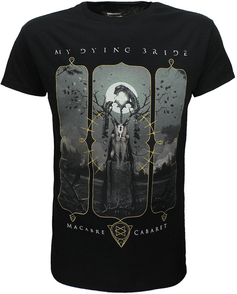 My Dying Bride Macabre Cabaret Album T-Shirt - Officiële Merchandise - S