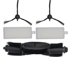Stofzuiger Vervangingsonderdelen Set voor Tapo RV30 Plus RV30 RV10 Plus RV10 - Zijborstels, Rolborstel en Filters