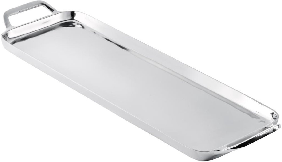 Michael Noll - Dienblad - presenteerblad - Zilver - Aluminium - 64 cm