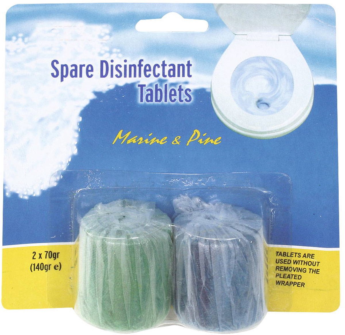 Lalizas spare tablets for 'dsru' marine, & pine