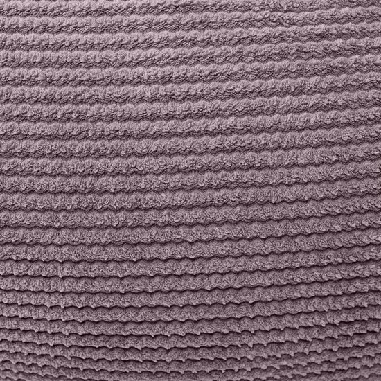 Close-up van de lila corduroy stof met textuur.
