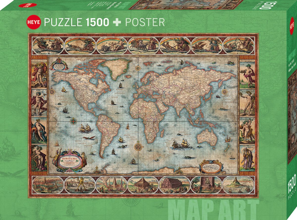 Puzzel Willem Beau - 1500 Stukjes - Heye Puzzle 30109