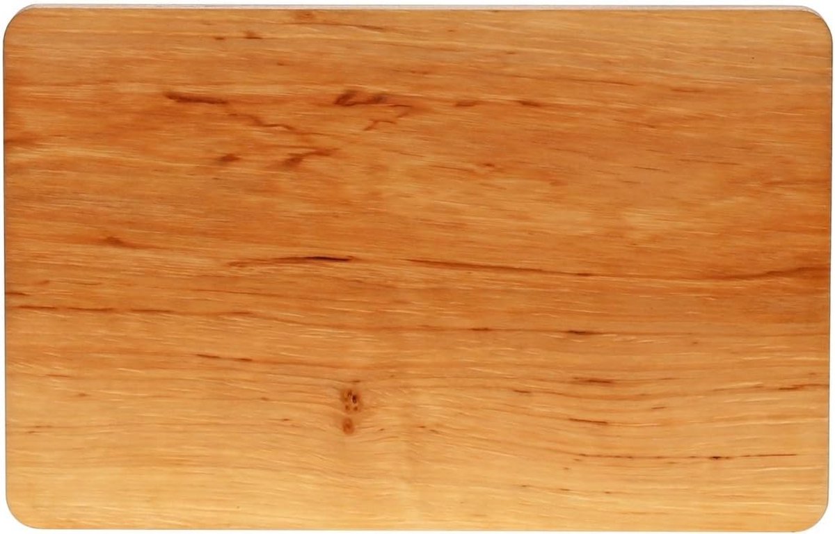 Houten Serveerplank en Kaasplank Hoekig Geel OPDIEPTE