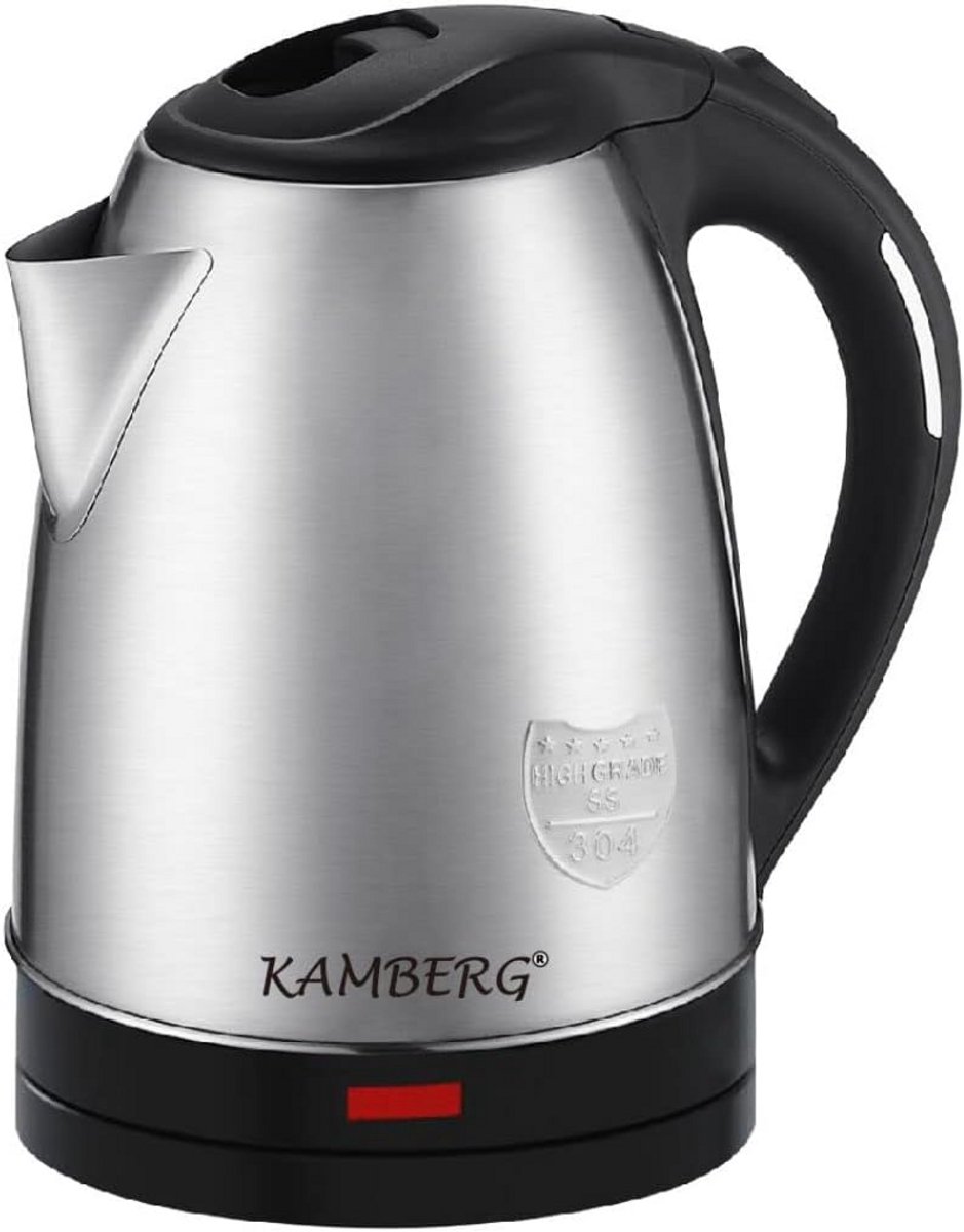 RVS Waterkoker 1.8 Liter – 1500W – Snelkoker met Automatische Uitschakeling