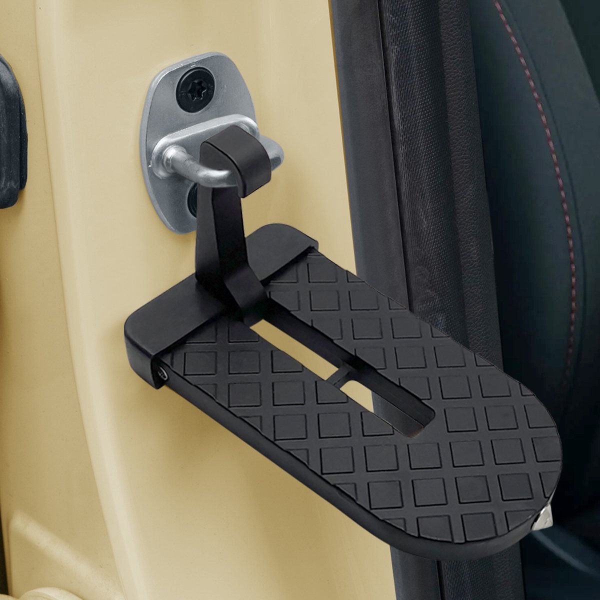 Purepeak Dakkoffer Opstap Auto met Veiligheidshamer - Max. 100 kg - Universeel - Antislip & Antikras – foto 6