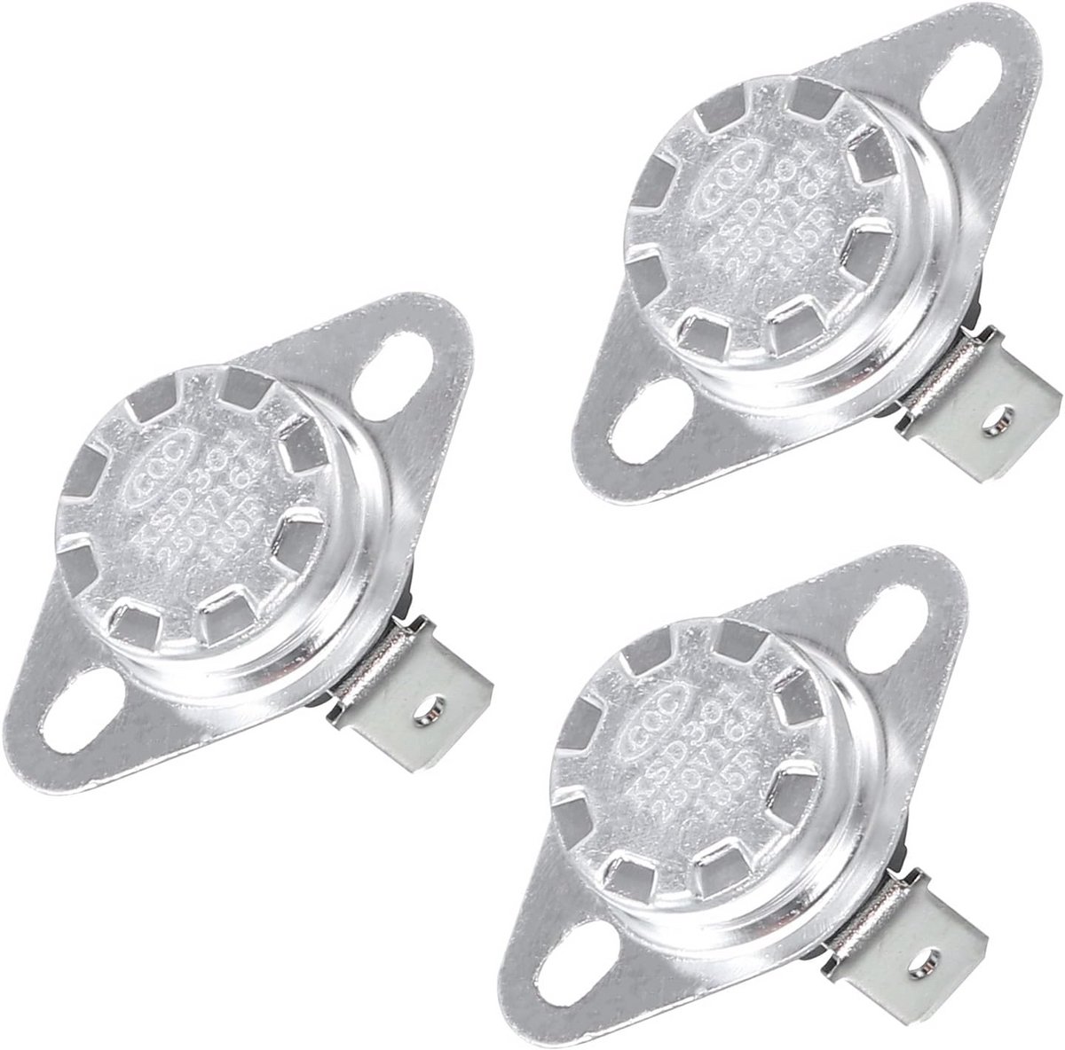 Droger Thermostaat KSD301 Vervanging voor DC47-00016A (Pack van 3)