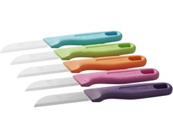 Solingen schilmesjes - multi kleuren - 3x stuks - 16 cm - Keukengerei - Aardappel schilmesjes