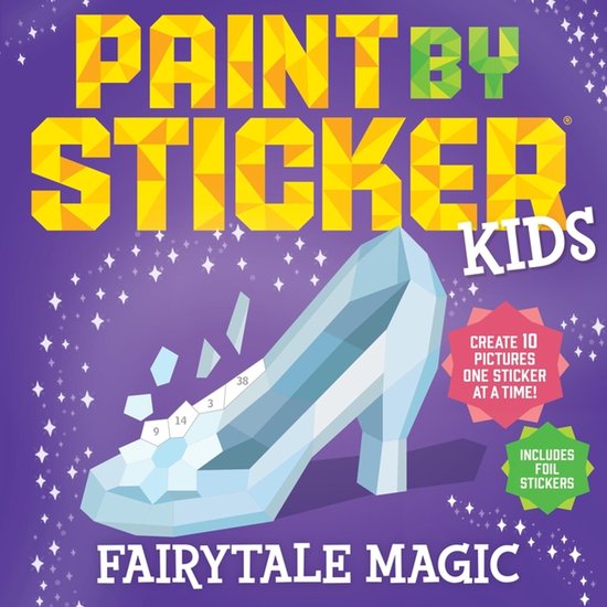 Paint By Sticker Kids: Fairytale Magic - cover