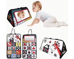 Kraamcadeau - Tummy Time - Spiegelboekje - Activiteitenboek - Busy Board - Speelgoed - Buikligtrainer
