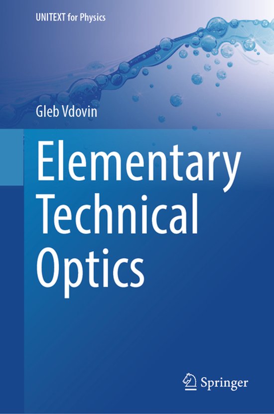 UNITEXT for Physics- Elementary Technical Optics - cover