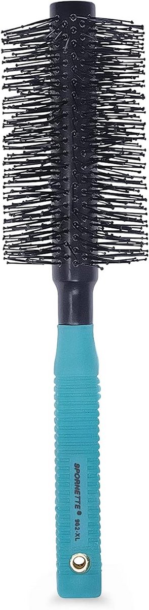 XL Ronde Borstel met Dubbel Gevlochten Nylonharen voor Volume en Föhnstyling