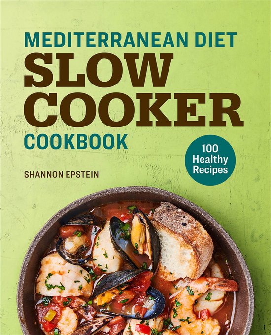 Mediterranean Diet Slow Cooker Cookbook - cover