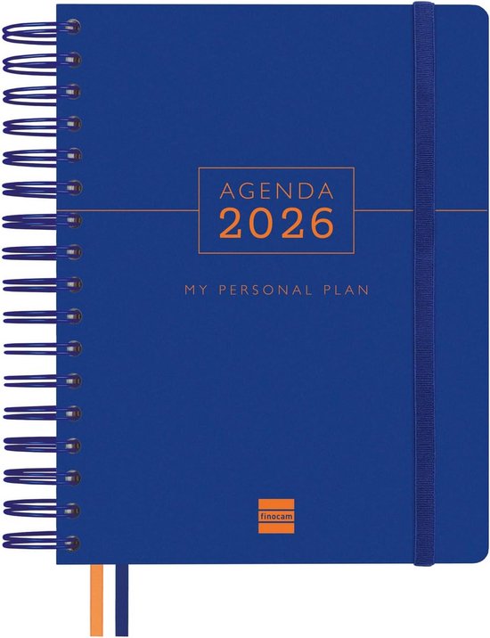 Exacompta 174421E Agenda Semainier Espace 17 Barbara 9 x 17,5 cm Noir Janvier à Décembre 2023