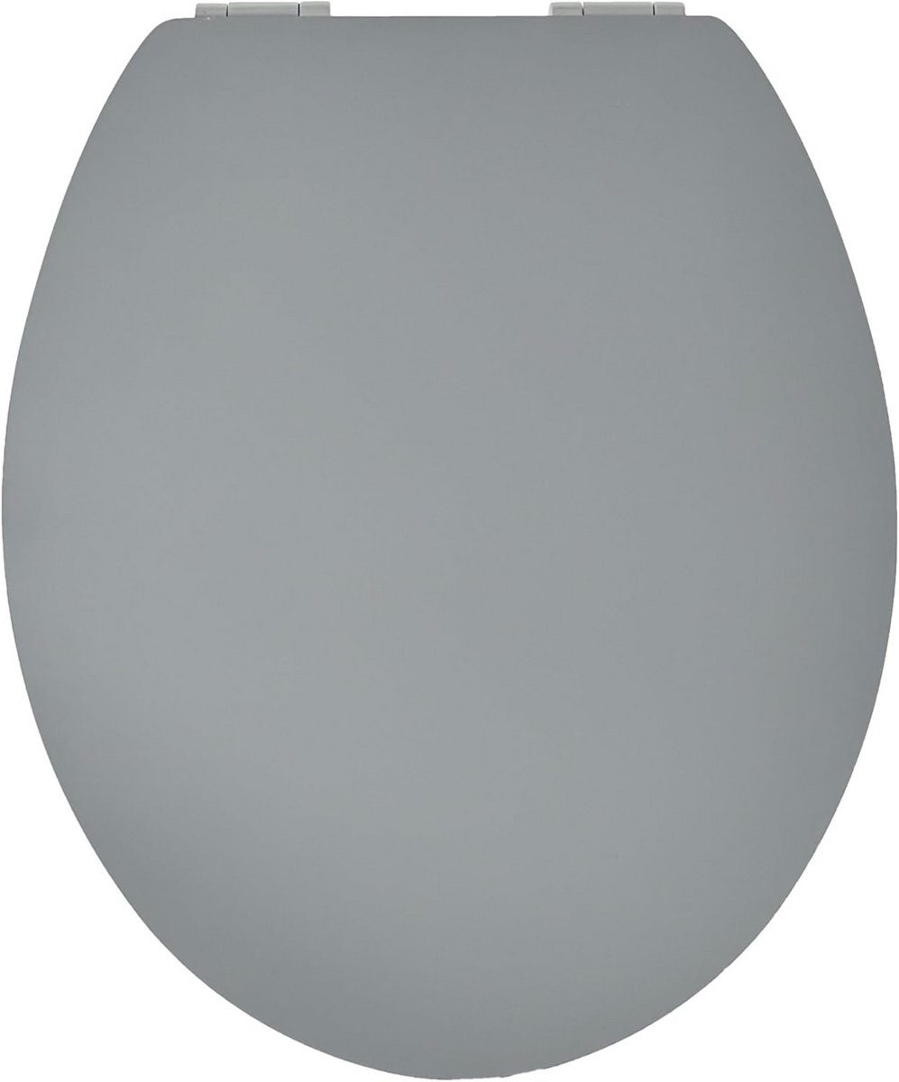 Softclose Toiletzitting Hout Universele Pasvorm Grijs Mat Soft Touch