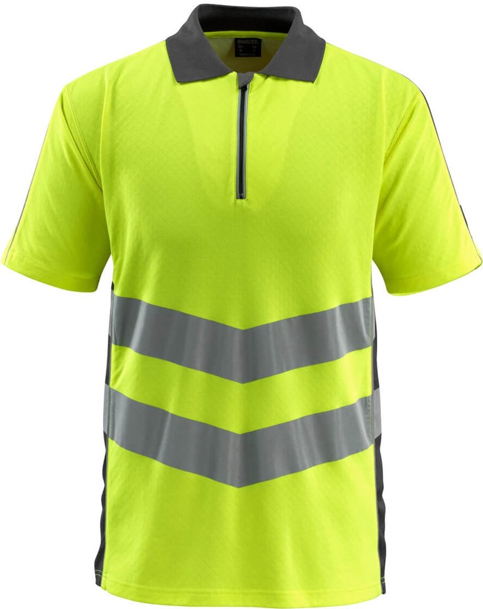 Mascot Safe Supreme Poloshirt 50130-933 - hi-vis geel/donkerantraciet - L