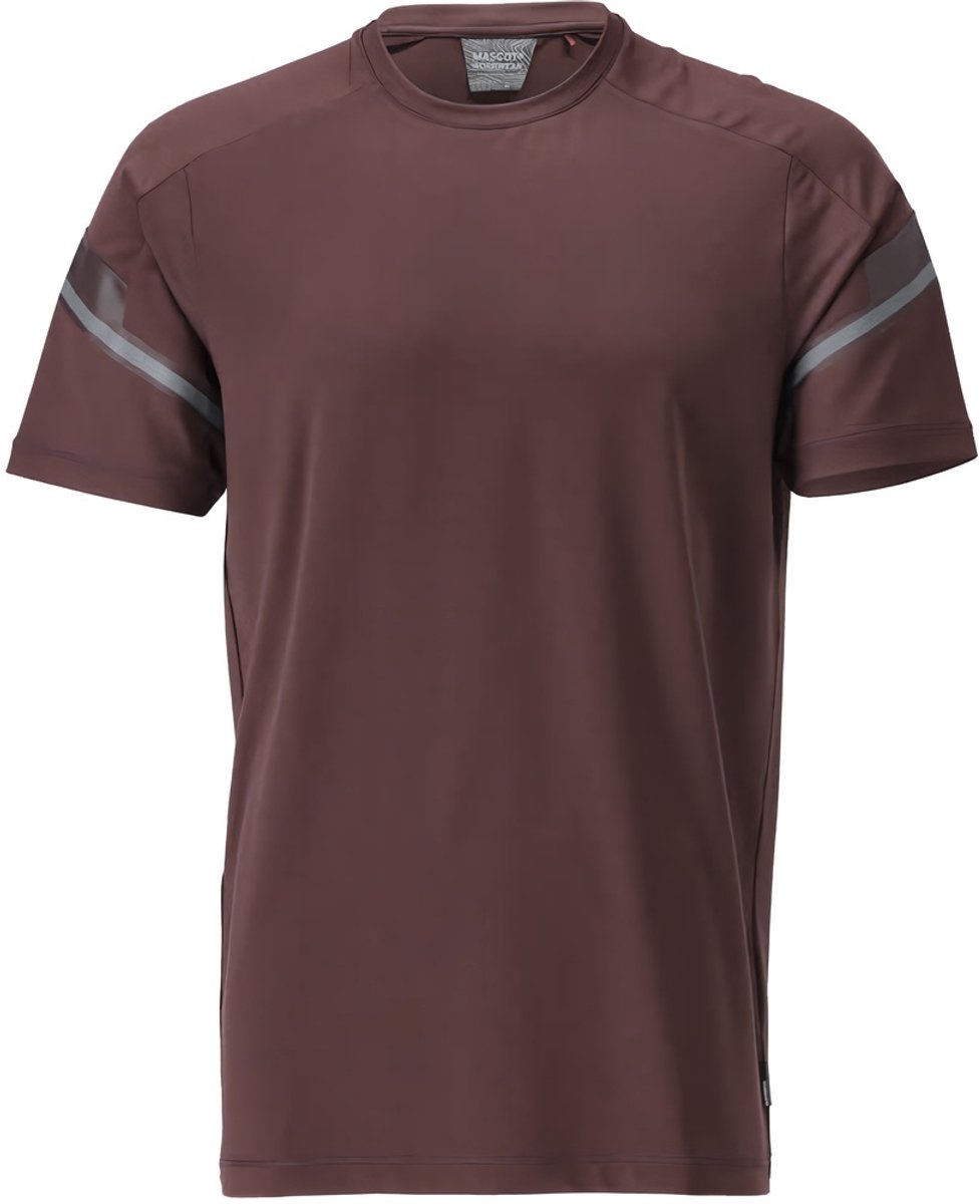 Mascot Customized T-shirt, met korte mouwen 22282-461 - Bordeaux - 3XL