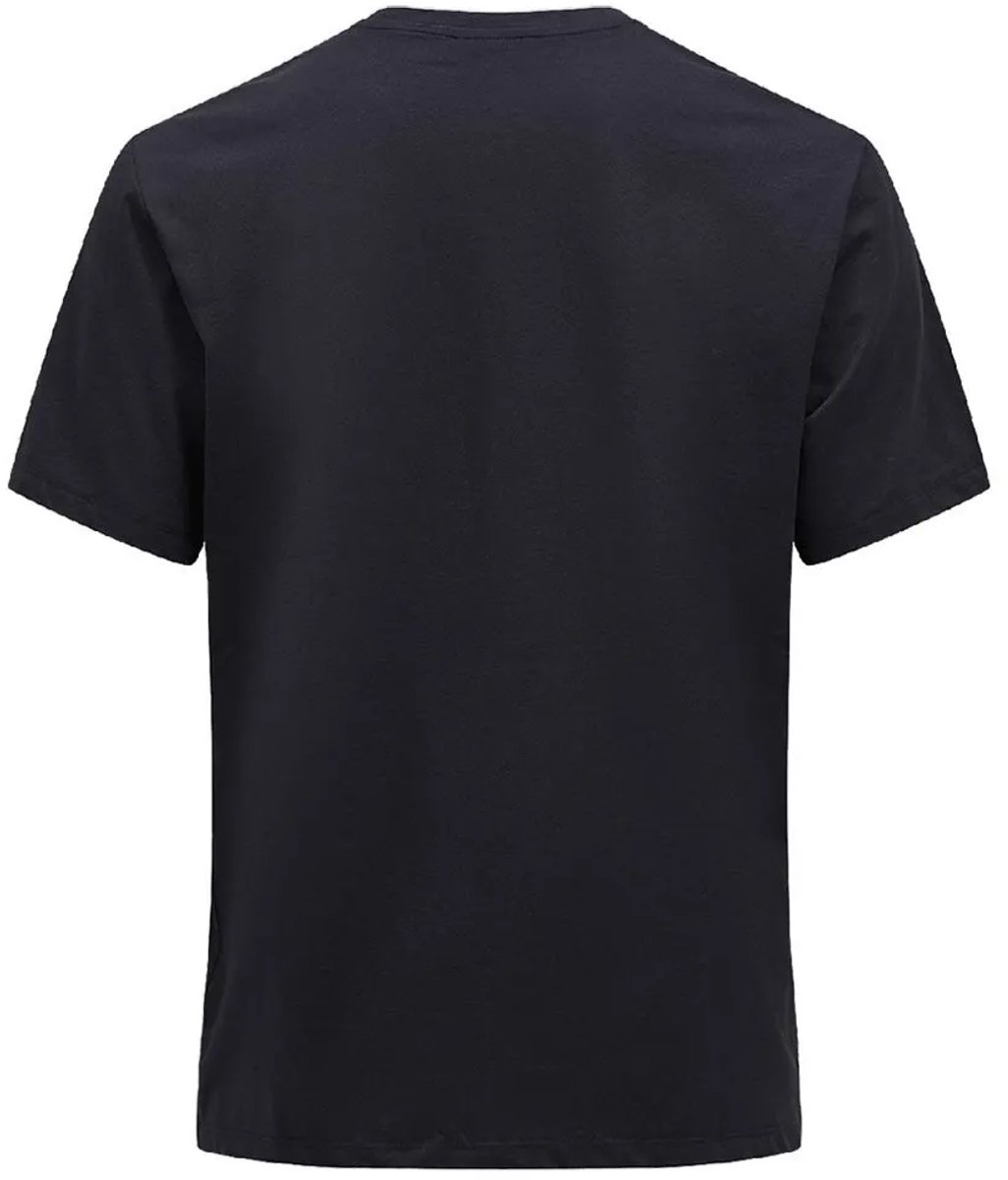 Peak Performance Explore Logo T-shirt Met Korte Mouwen Zwart S Man