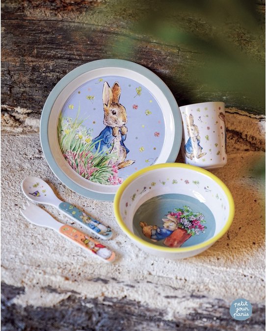 Peter Rabbit ontbijtset 5 dlg — afbeelding 2