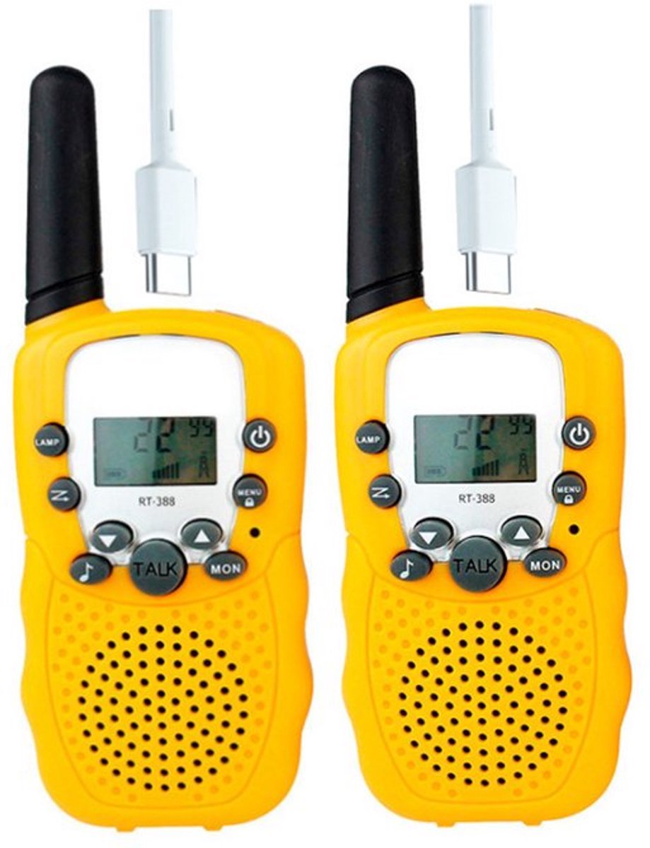 Walkie-talkies 2-pack - Geschikt voor kinderen en volwassenen - Walkie talkies