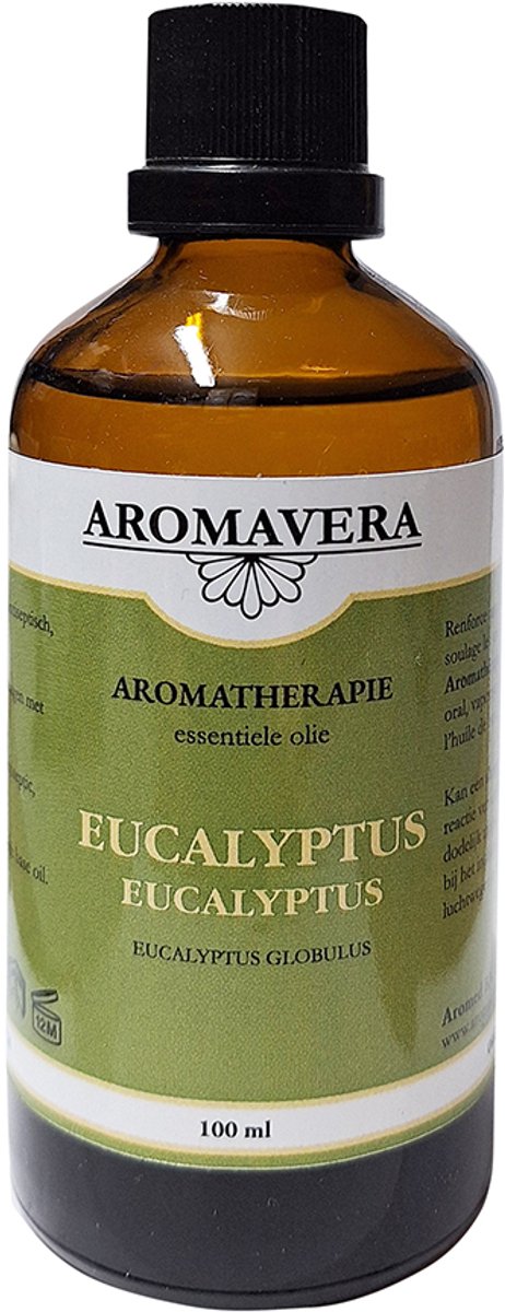 AromaVera Eucalyptus- etherische olie 100 ml - aromatherapie - Bio