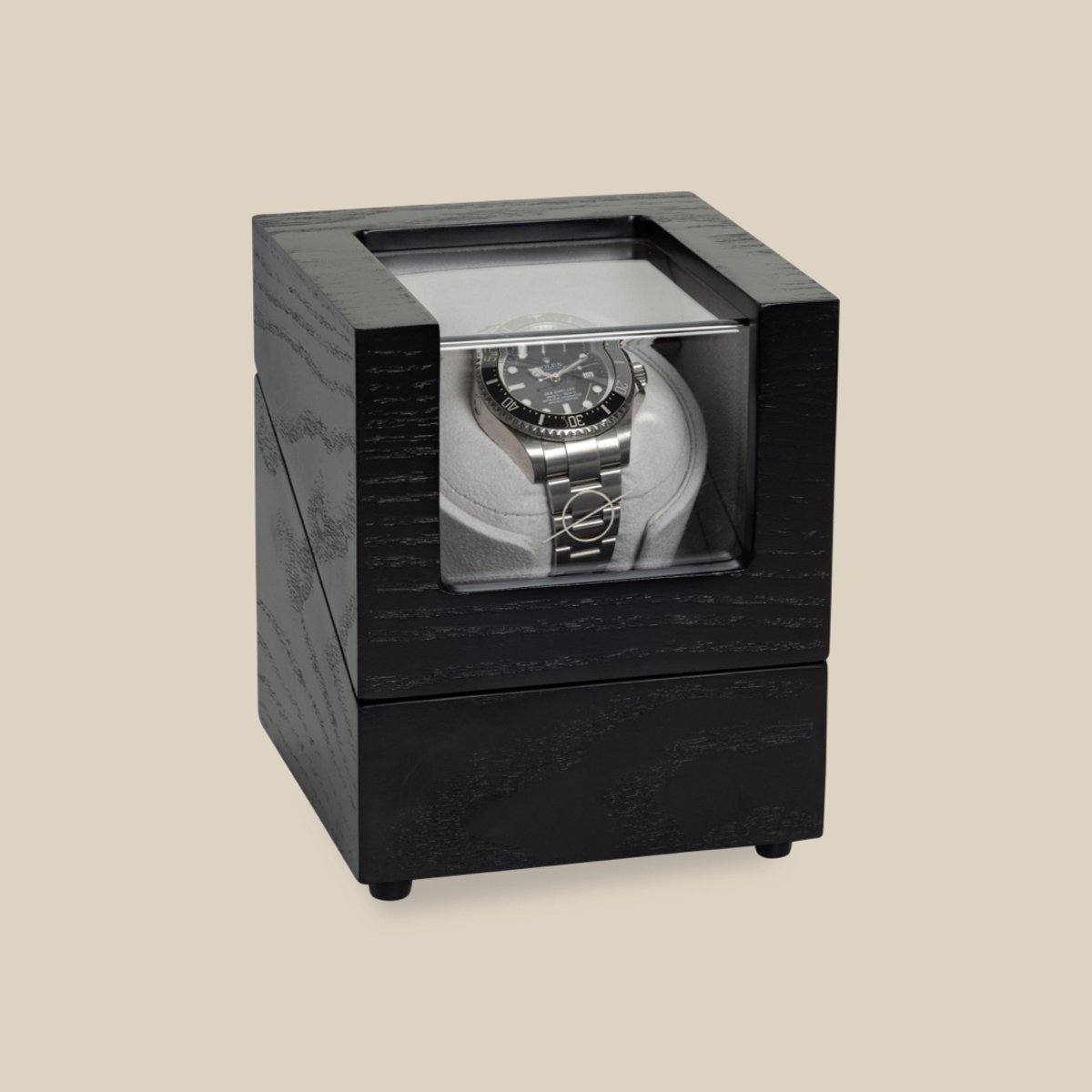 Roogs watchwinder voor 1 automatische horloge - Zwart