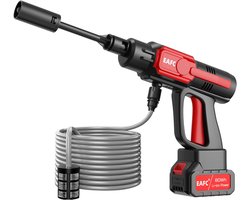 EAFC Draadloze Hogedrukreiniger - Incl. 21V Accu - 60 Bar...