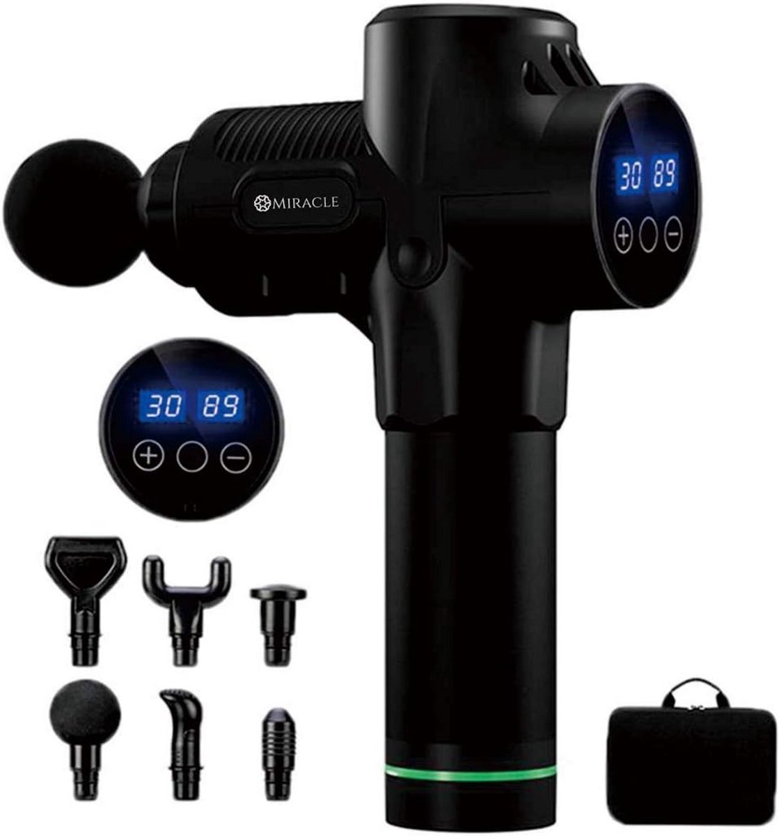 Krachtig Percussie Massagepistool – Diepe Weefselmassage voor Sport & Herstel