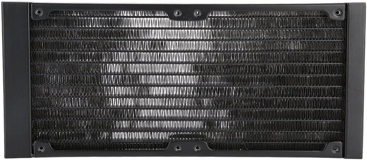 Waterkoeler Radiator 240mm met 12 Koperen Buisjes voor PC CPU Koelsysteem