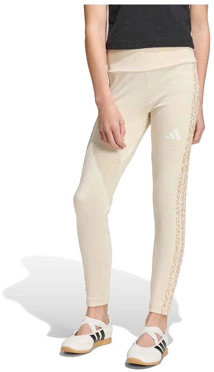 Adidas Seasonals Animal Leggings 5-6 Years Meisjes Wit