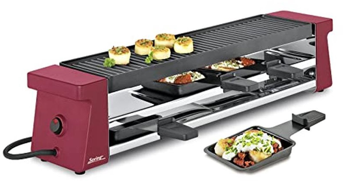 Raclette Pannetjes Set van 4 Stuks voor Compacte en Grote Modellen